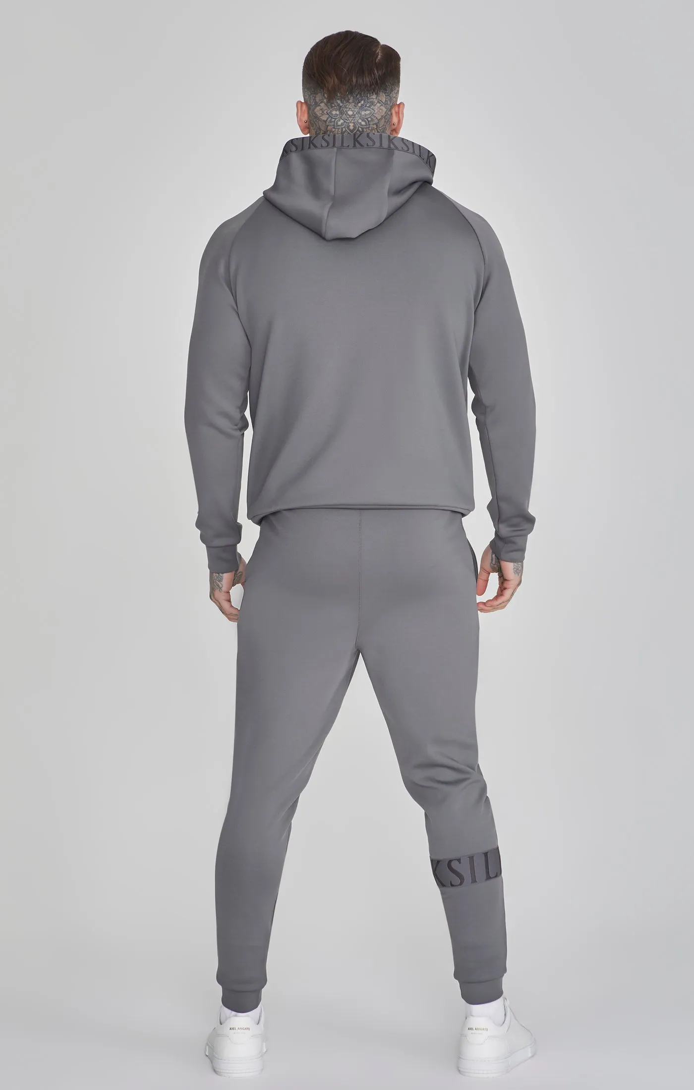 Grey Dynamic Hoodie sold by Siksilk product image thumbnail 5