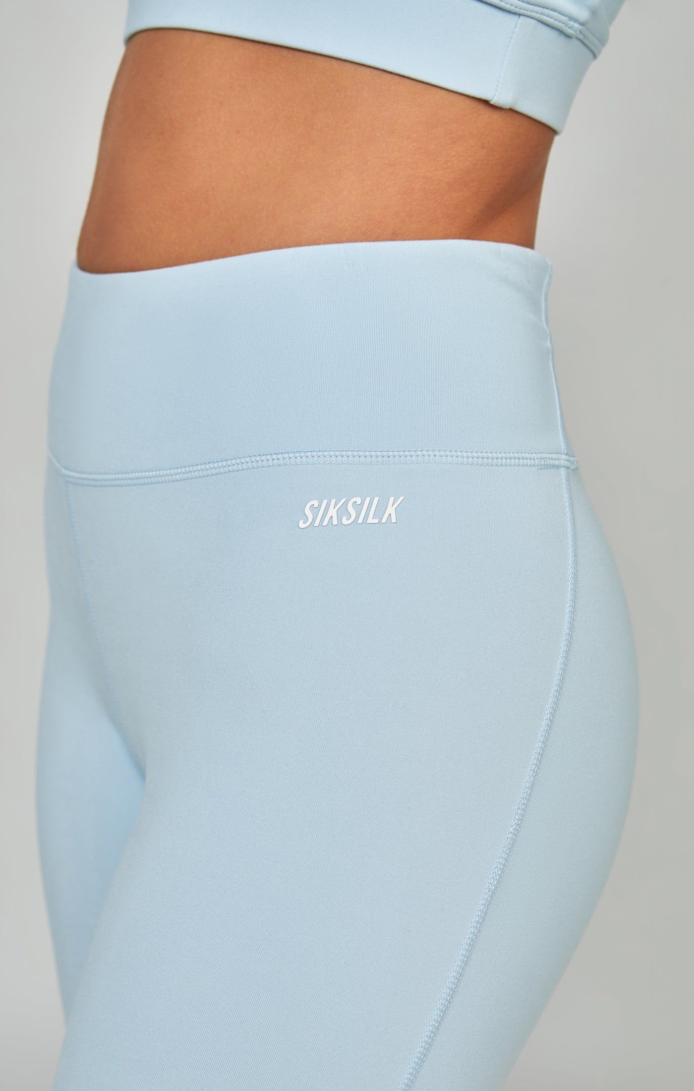 Blue Sports Essentials Capri Leggings sold by Siksilk product image thumbnail 6