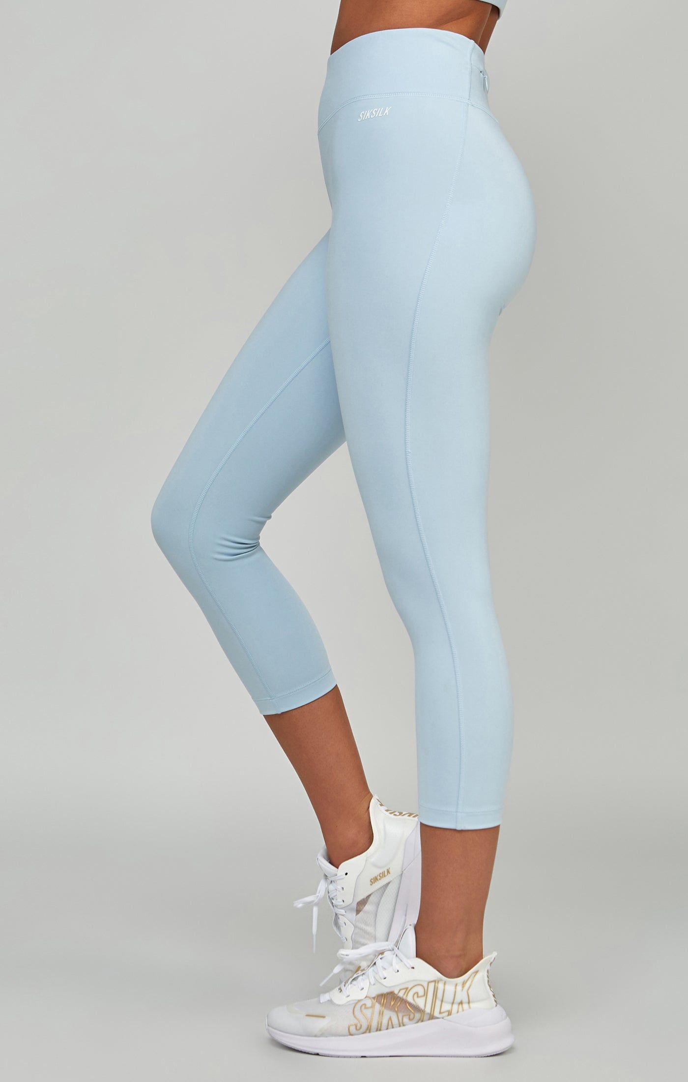 Blue Sports Essentials Capri Leggings sold by Siksilk product image thumbnail 2