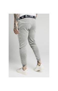 SikSilk Elastic Jacquard Pants - Grey sold by Siksilk