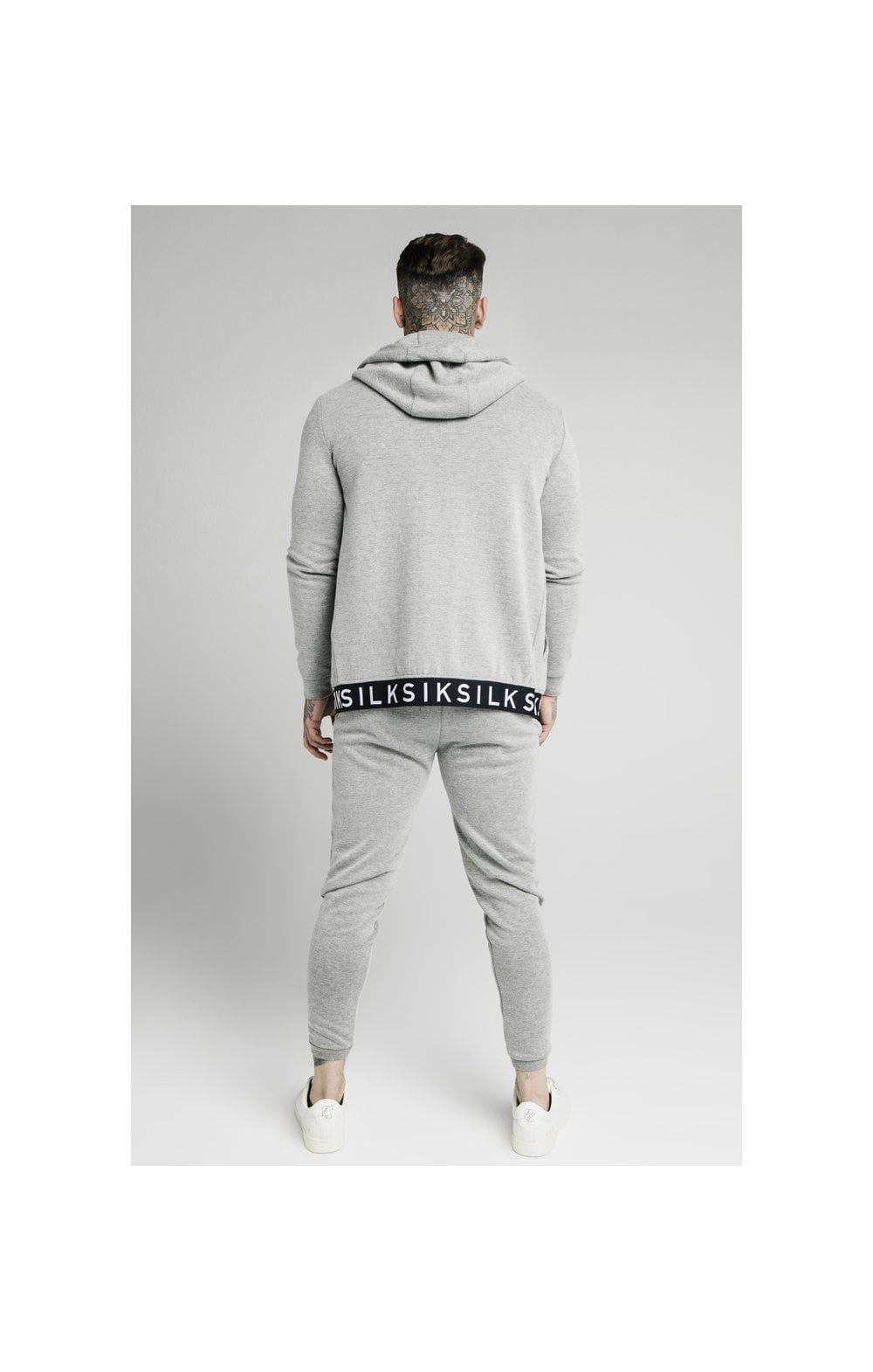 SikSilk Elastic Jacquard Pants - Grey sold by Siksilk product image thumbnail 6
