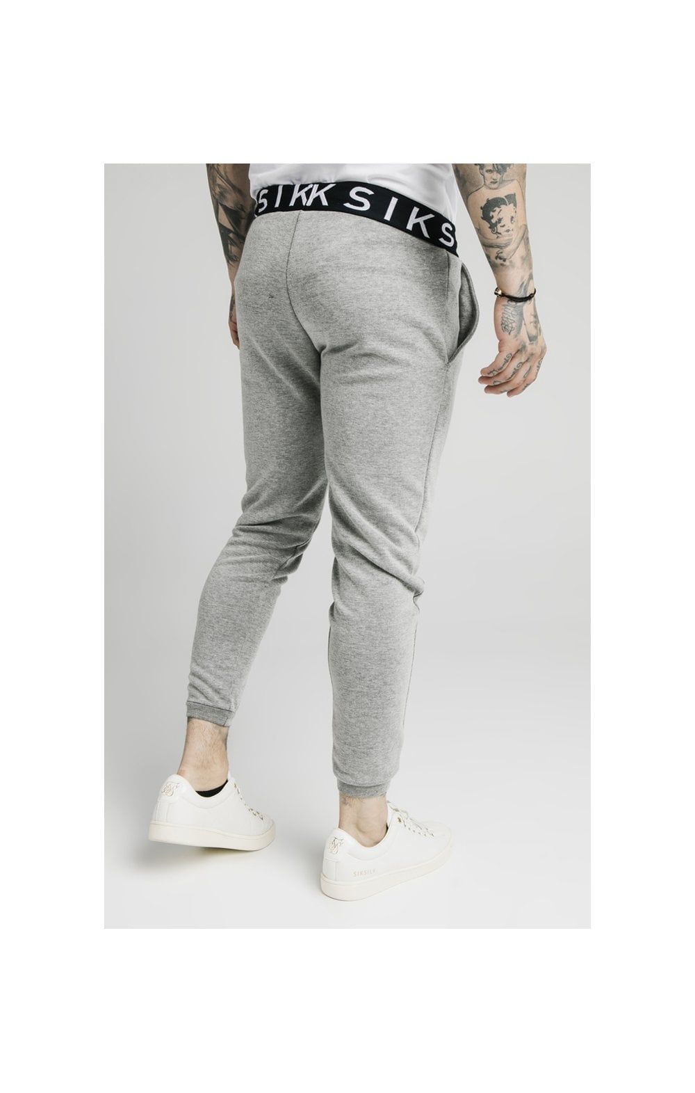 SikSilk Elastic Jacquard Pants - Grey sold by Siksilk product image thumbnail 3