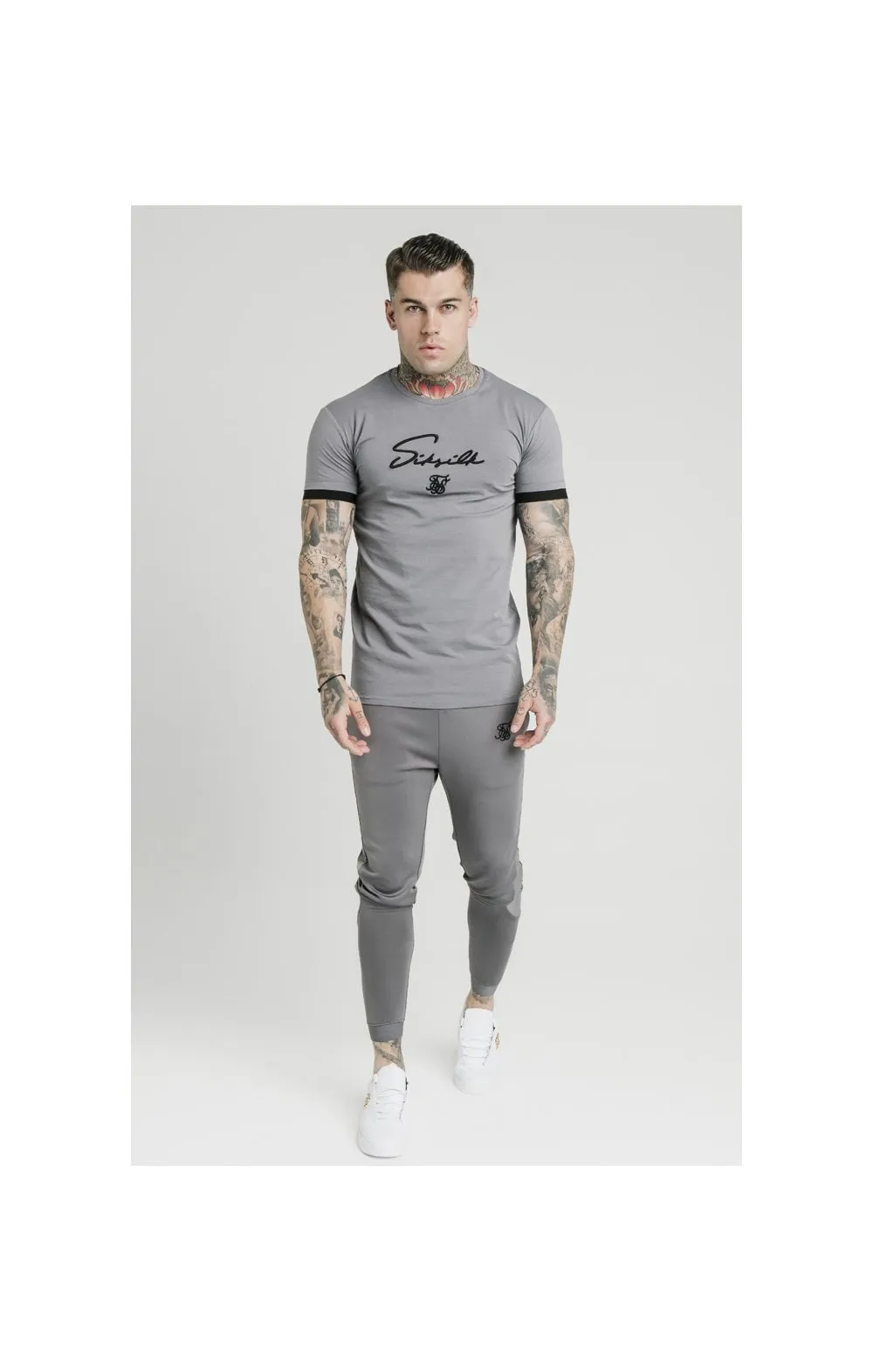 SikSilk Tech Tee - Grey sold by Siksilk product image thumbnail 3