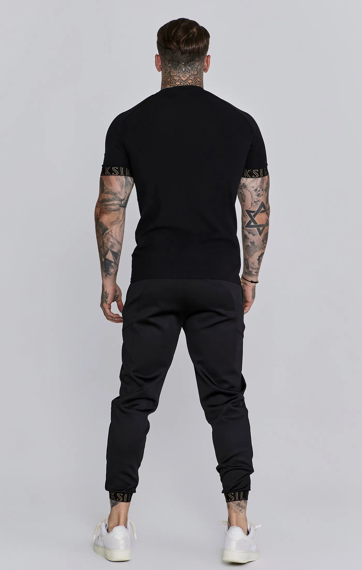 Black Joggers sold by Siksilk product image thumbnail 5