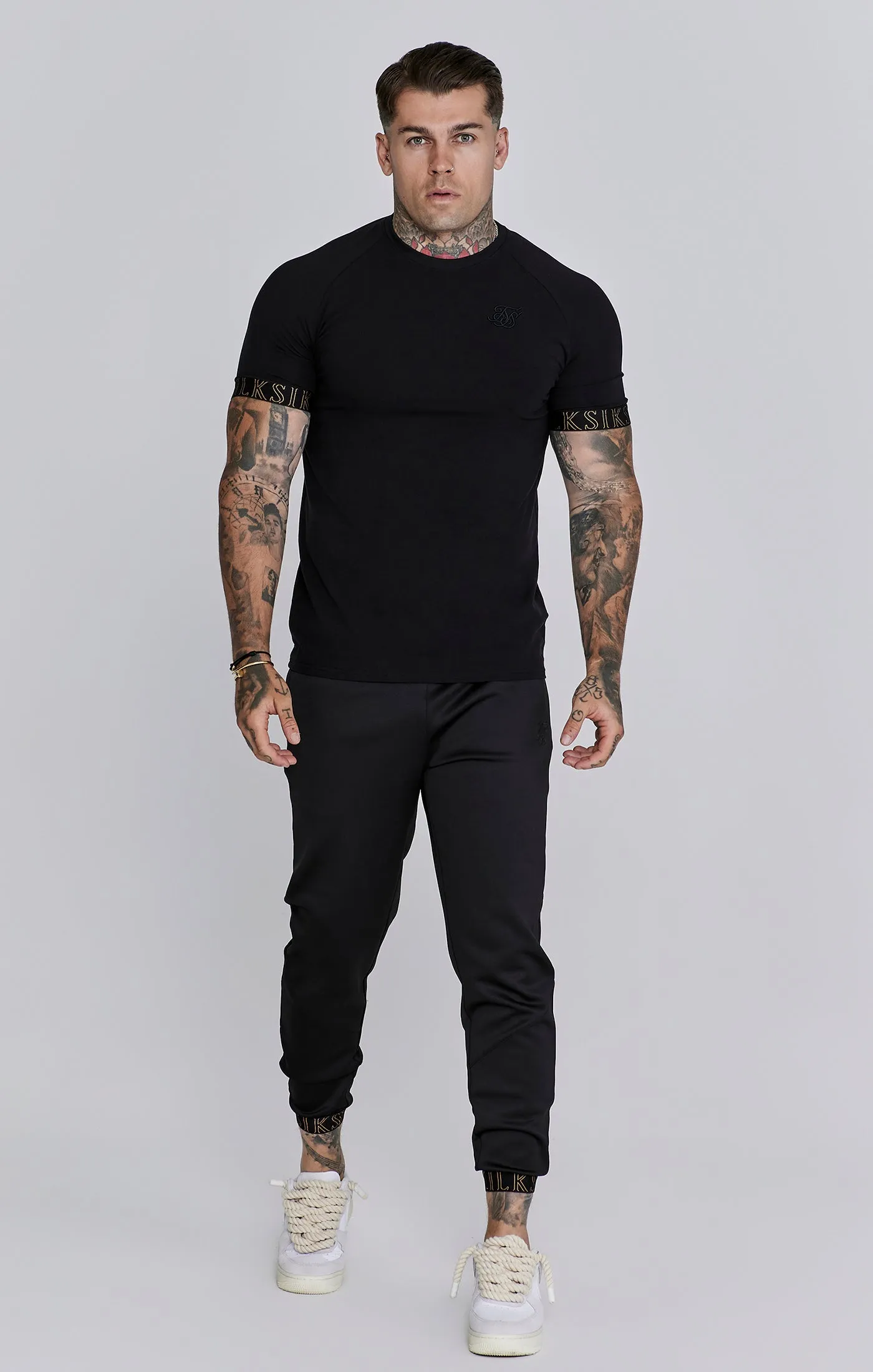 Black Joggers sold by Siksilk product image thumbnail 2
