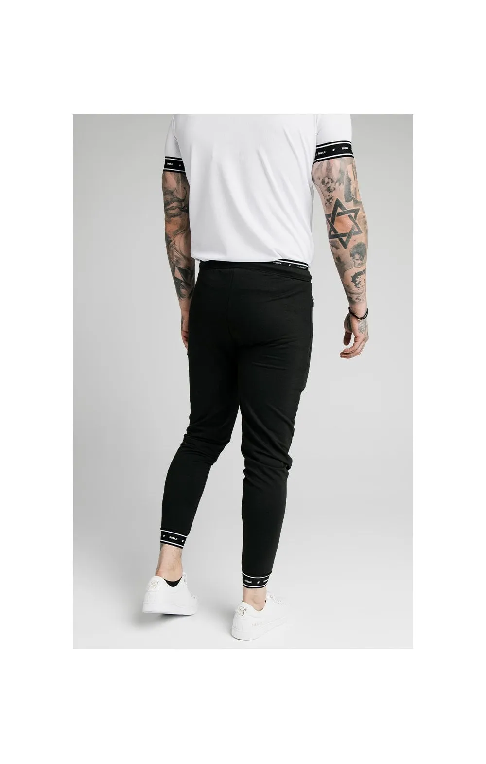 SikSilk Active Muscle Fit Jogger - Black sold by Siksilk product image thumbnail 2