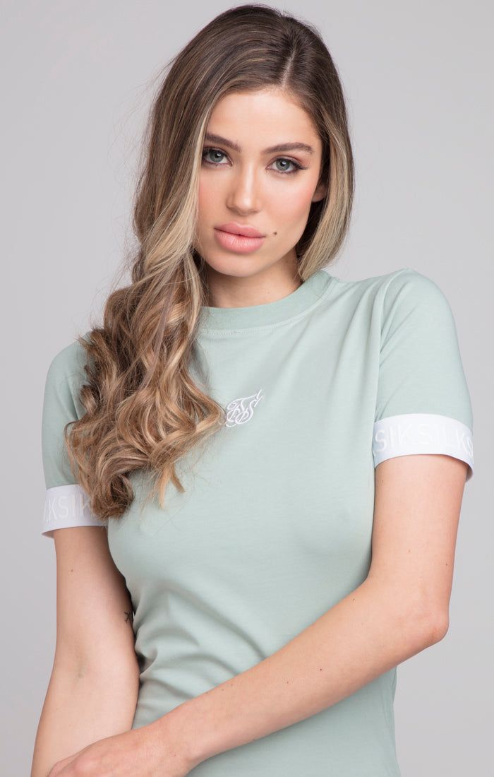 SikSilk Tape Bodycon Dress - Sage sold by Siksilk product image thumbnail 3