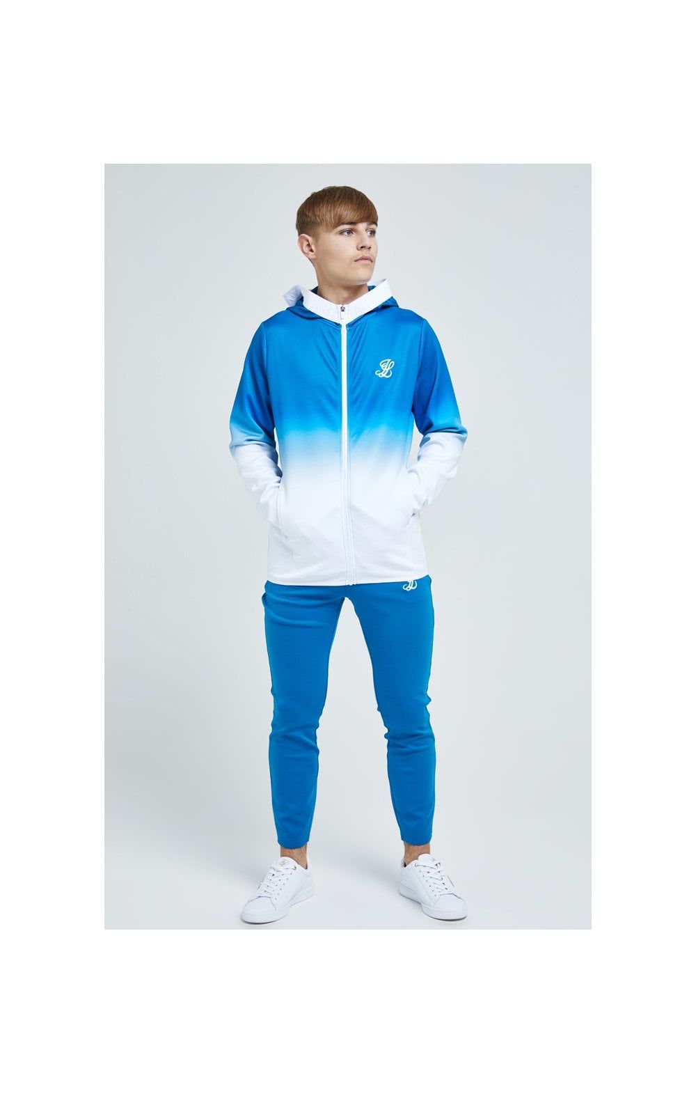 Illusive London Elevate Jogger - Blue & White sold by Siksilk product image thumbnail 4