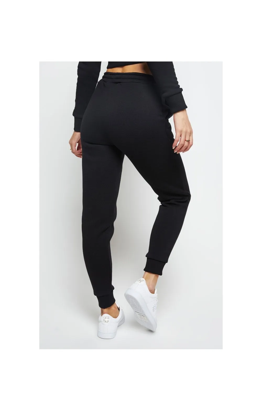 Black Essential Track Pant sold by Siksilk product image thumbnail 4