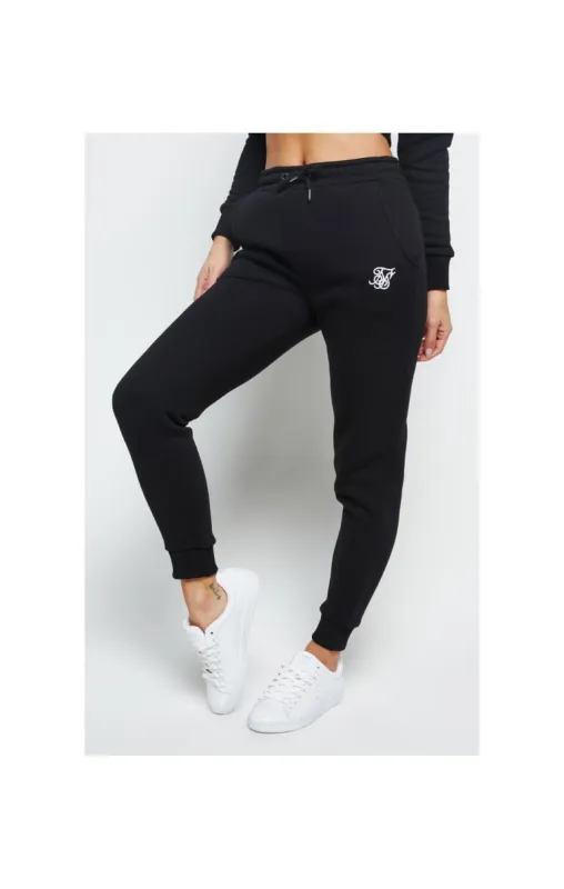 Black Essential Track Pant sold by Siksilk