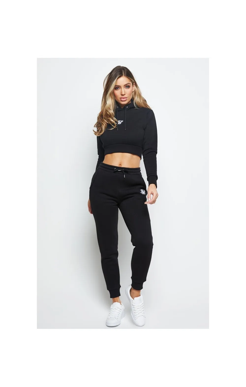 Black Essential Track Pant sold by Siksilk product image thumbnail 5
