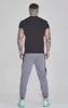 Grey Muscle Fit Joggers sold by Siksilk