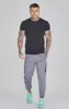 Grey Muscle Fit Joggers sold by Siksilk