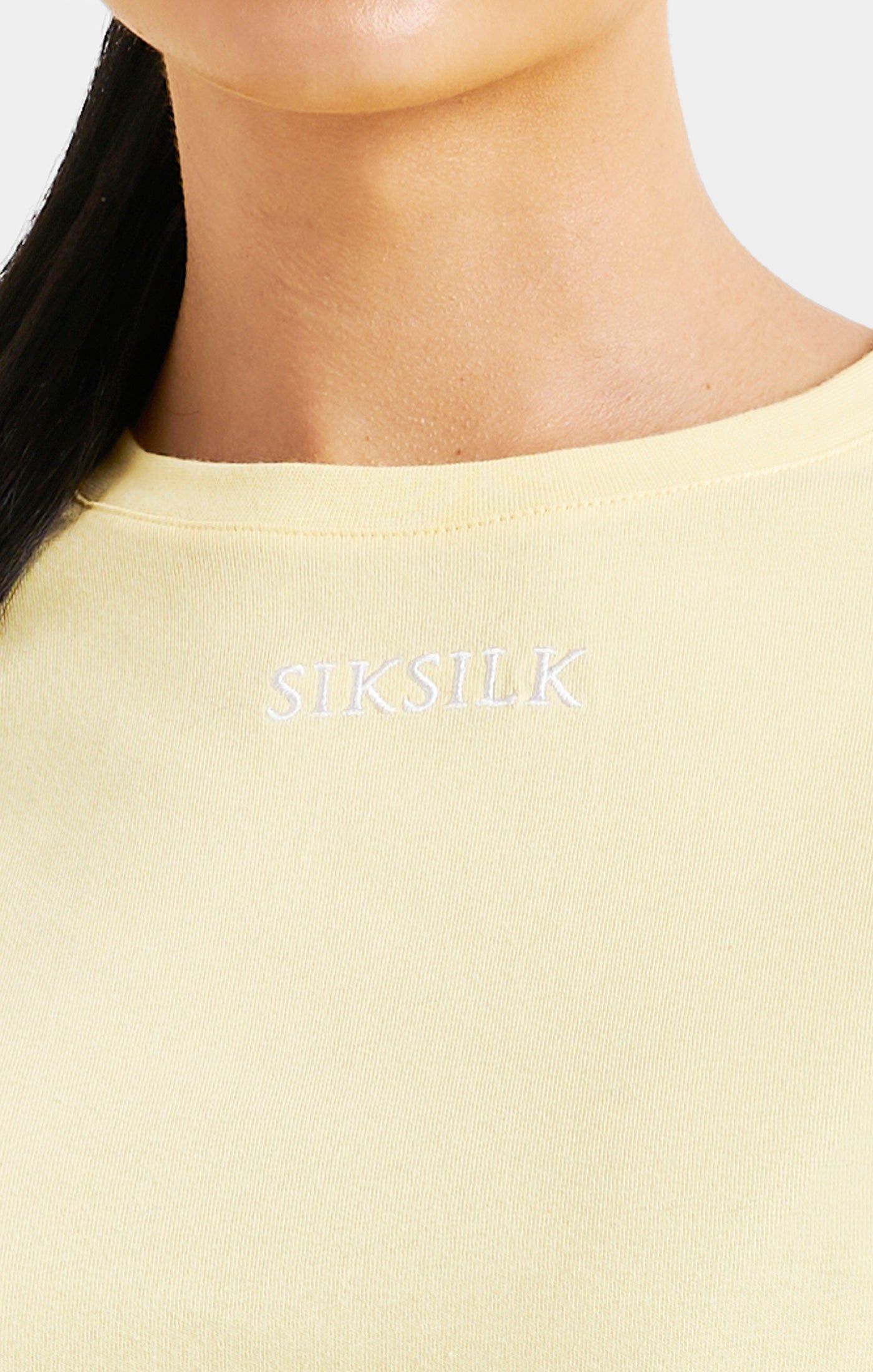 Lemon Repeat Logo T-Shirt sold by Siksilk product image thumbnail 2