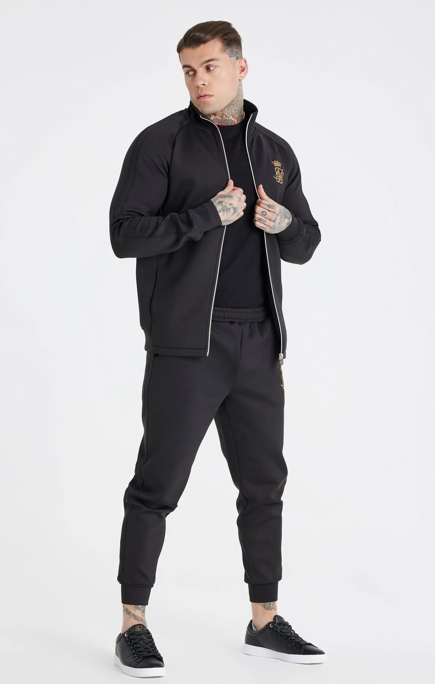 Messi x SikSilk Black Tape Pant sold by Siksilk product image thumbnail 5