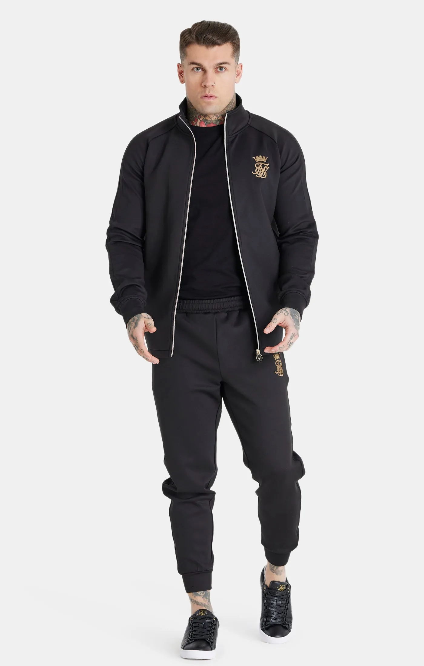 Messi x SikSilk Black Tape Pant sold by Siksilk product image thumbnail 4