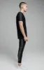 Black Tape Cuffed Pant sold by Siksilk