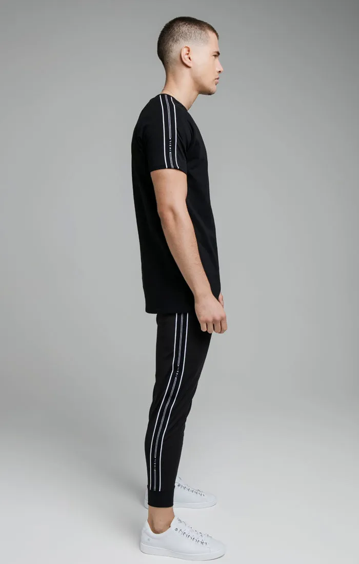 Black Tape Cuffed Pant sold by Siksilk product image thumbnail 4