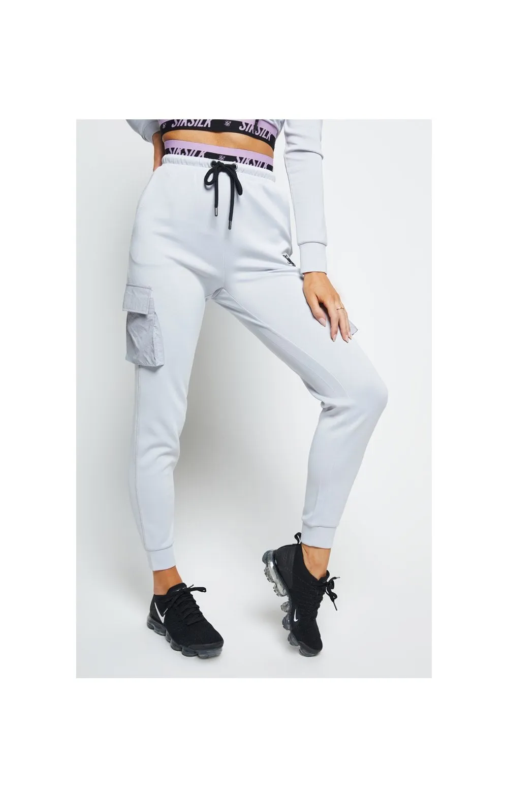 SikSilk Divergent Cargo Joggers - Grey sold by Siksilk product image thumbnail 4