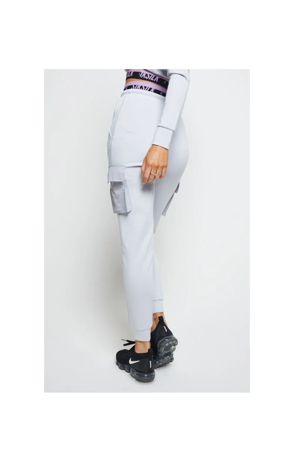 SikSilk Divergent Cargo Joggers - Grey sold by Siksilk product image thumbnail 2