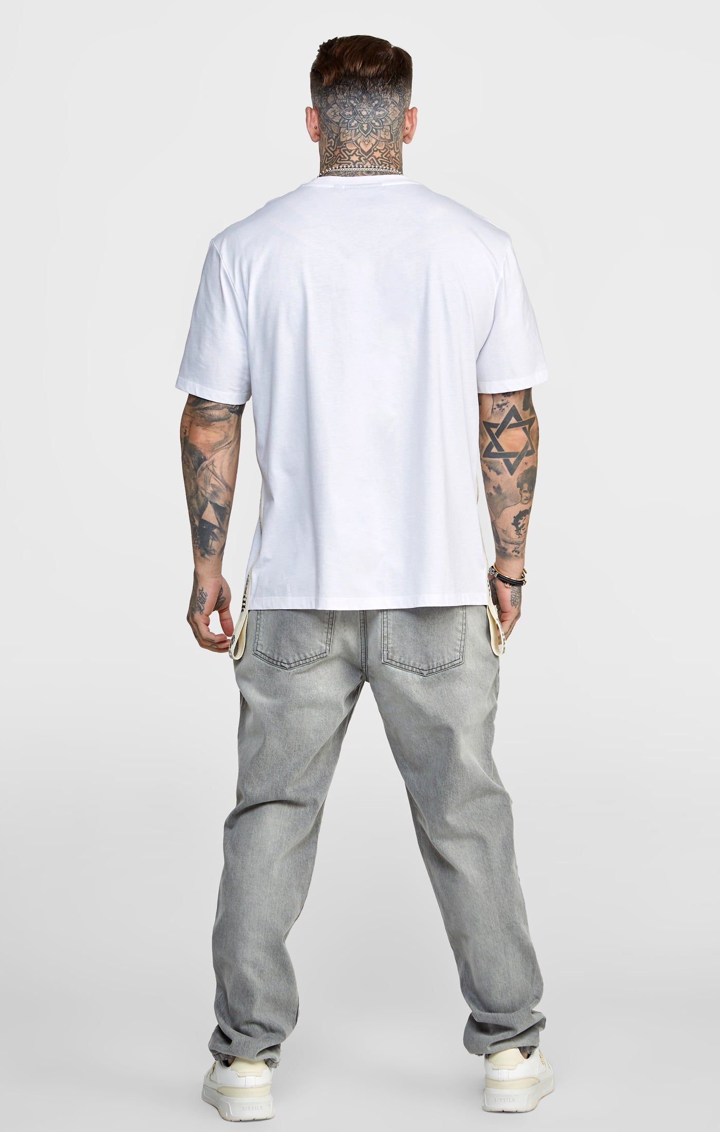 Grey Relaxed Fit Cargo Short sold by Siksilk product image thumbnail 5