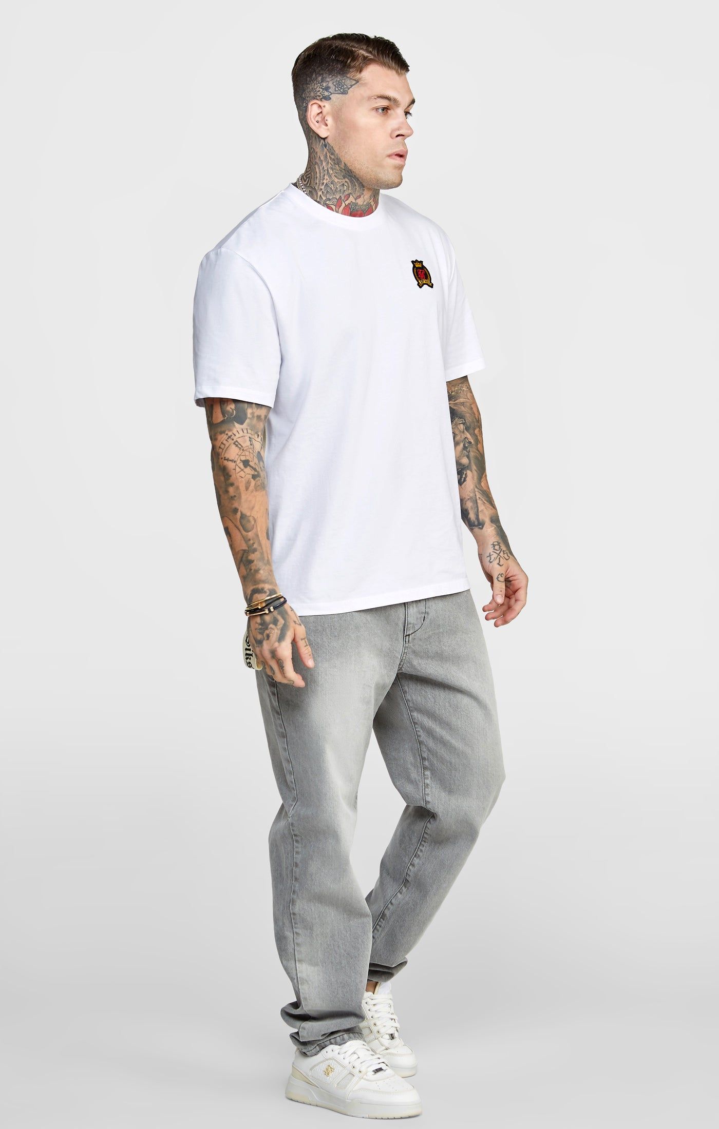 Grey Relaxed Fit Cargo Short sold by Siksilk product image thumbnail 6