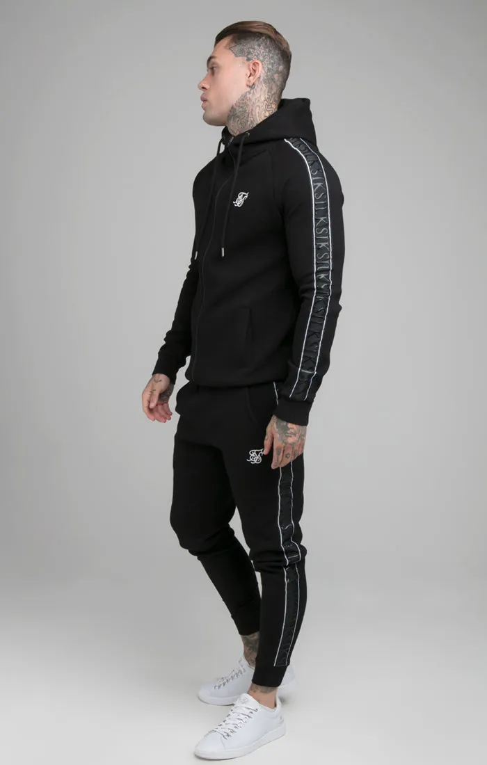 Black Impact Tape Fitted Jogger sold by Siksilk product image thumbnail 5