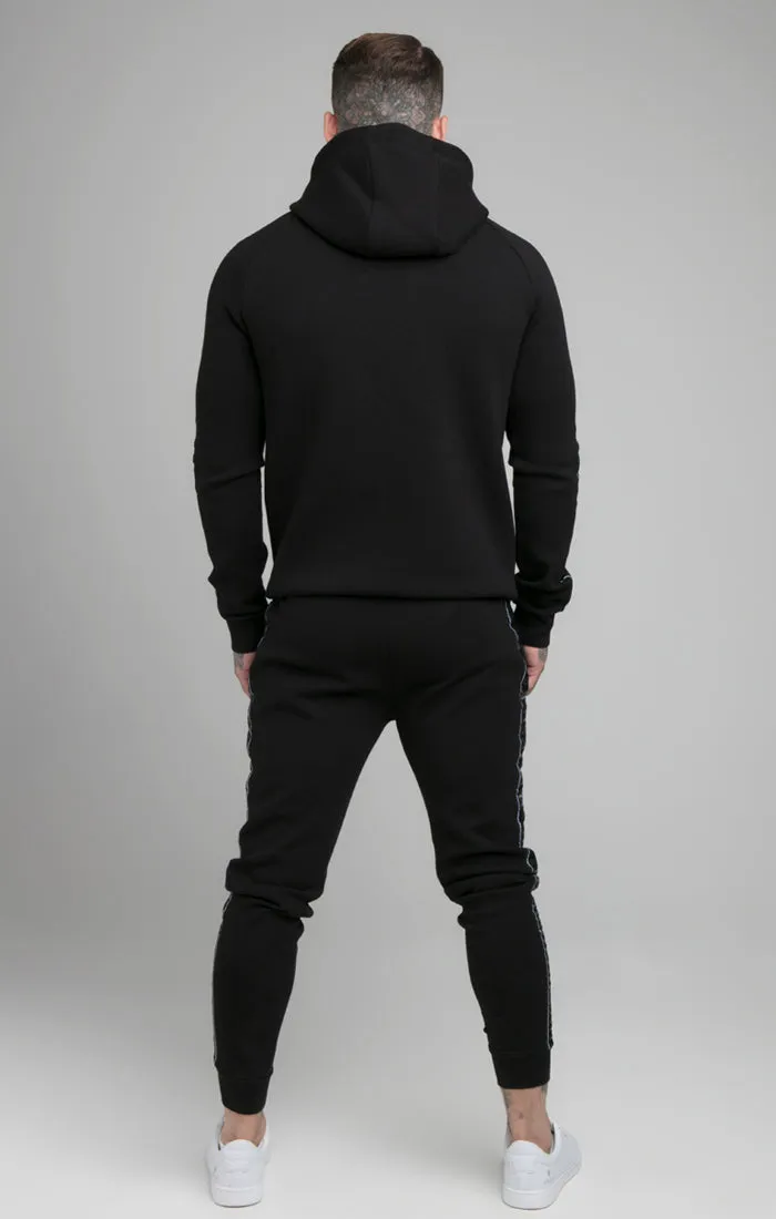 Black Impact Tape Fitted Jogger sold by Siksilk product image thumbnail 3