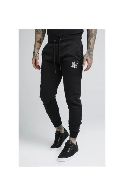 SikSilk Muscle Fit Jogger - Black sold by Siksilk