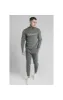 SikSilk Fitted Signature Track Pants - Grey sold by Siksilk