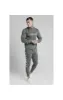 SikSilk Fitted Signature Track Pants - Grey sold by Siksilk