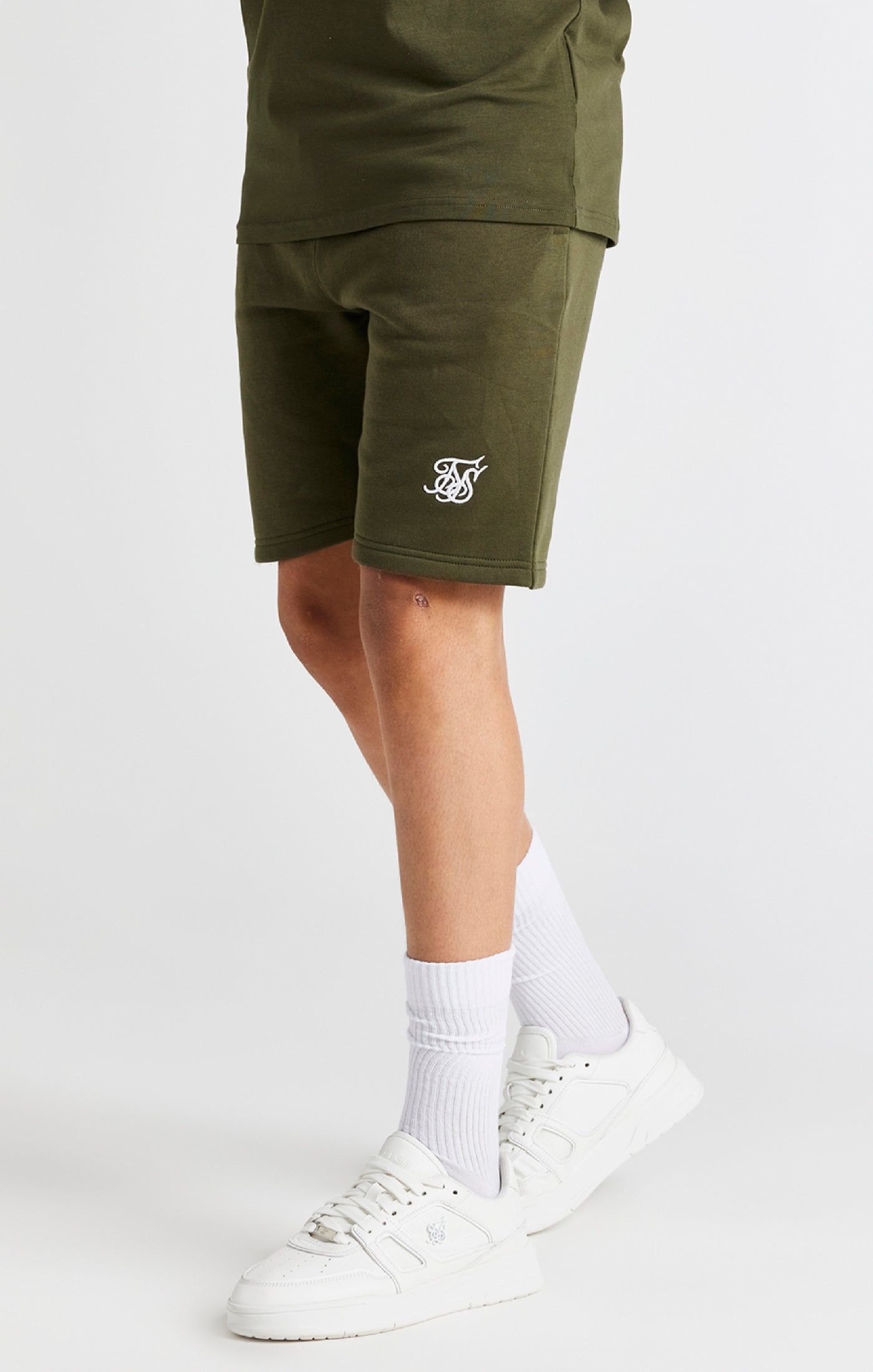 Boys Khaki Fleece Short sold by Siksilk