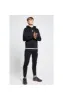 Illusive London Taped Overhead Hoodie - Black sold by Siksilk