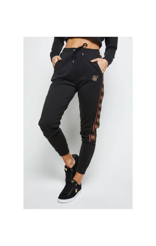 SikSilk Distinction Track Pants - Black sold by Siksilk