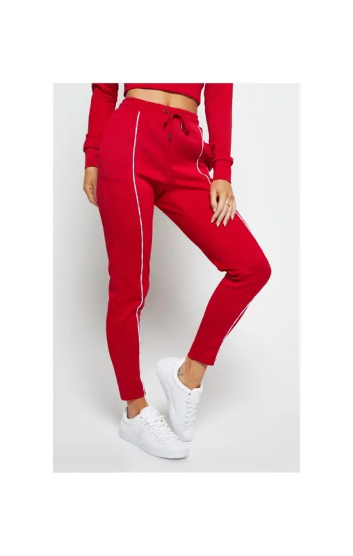 SikSilk Duality Track Pants - Red sold by Siksilk