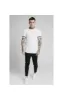 SikSilk S/S Deluxe Raglan Tech Tee - White sold by Siksilk