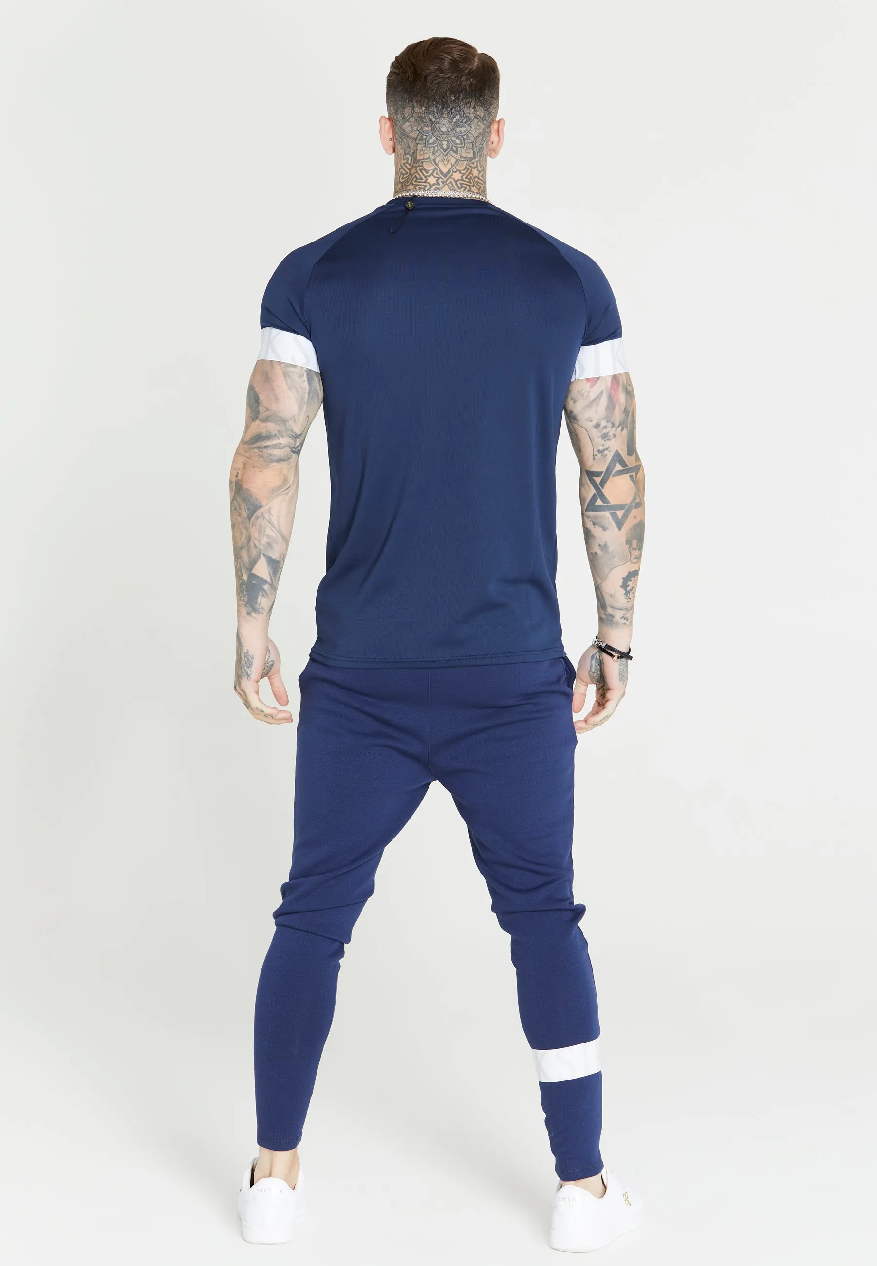 Navy Dynamic Track Pant sold by Siksilk product image thumbnail 5