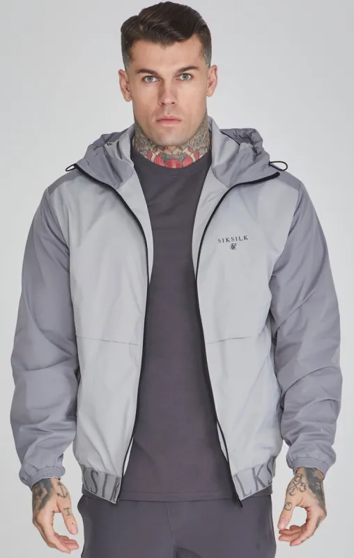 Grey Windbreaker sold by Siksilk