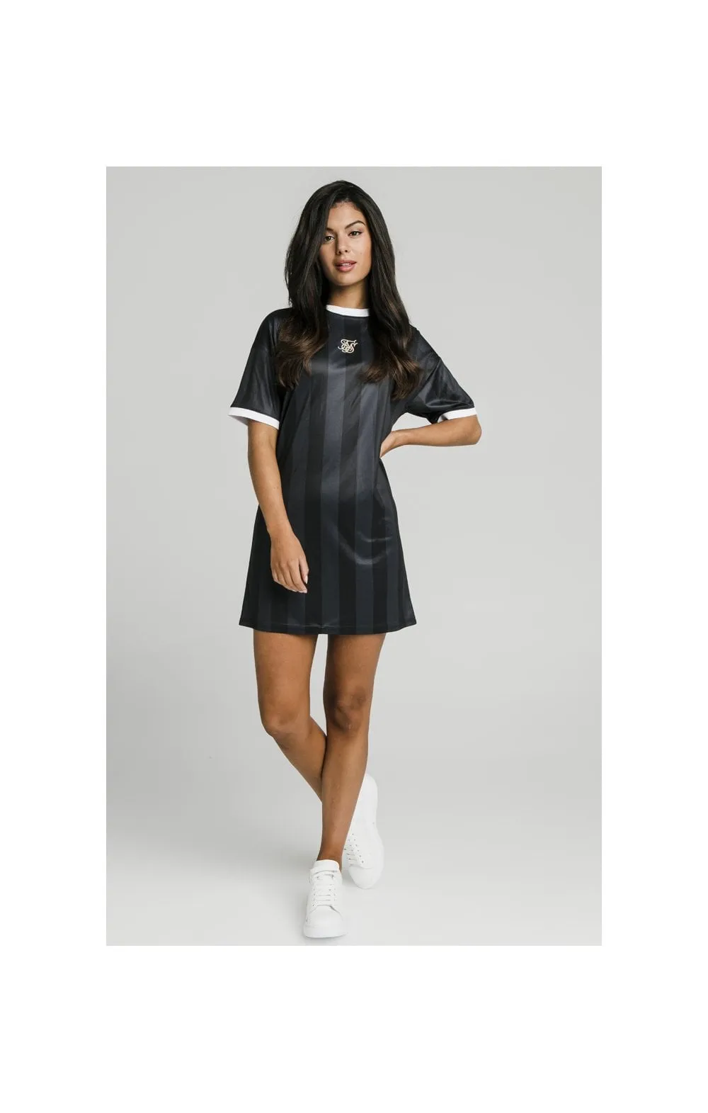 SikSilk Luxury Poly Dress - Black sold by Siksilk product image thumbnail 4