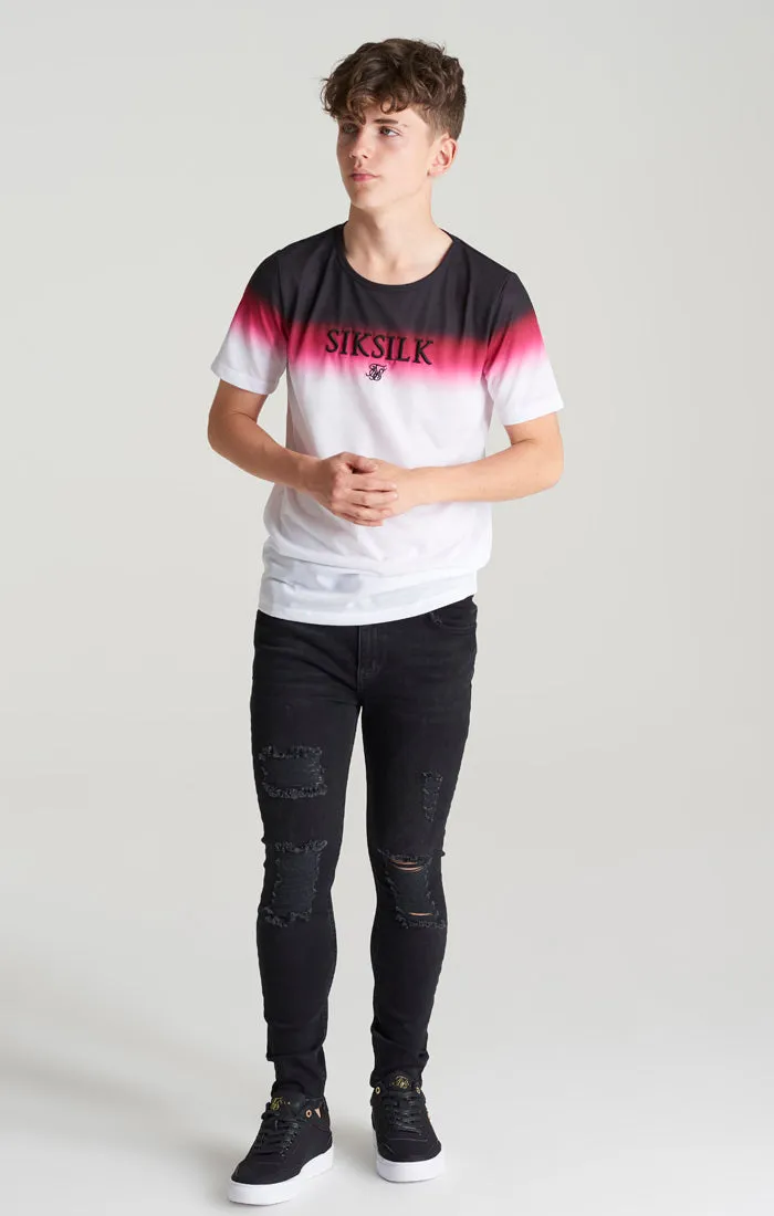 Boys Distressed Skinny Denim Jean sold by Siksilk product image thumbnail 4