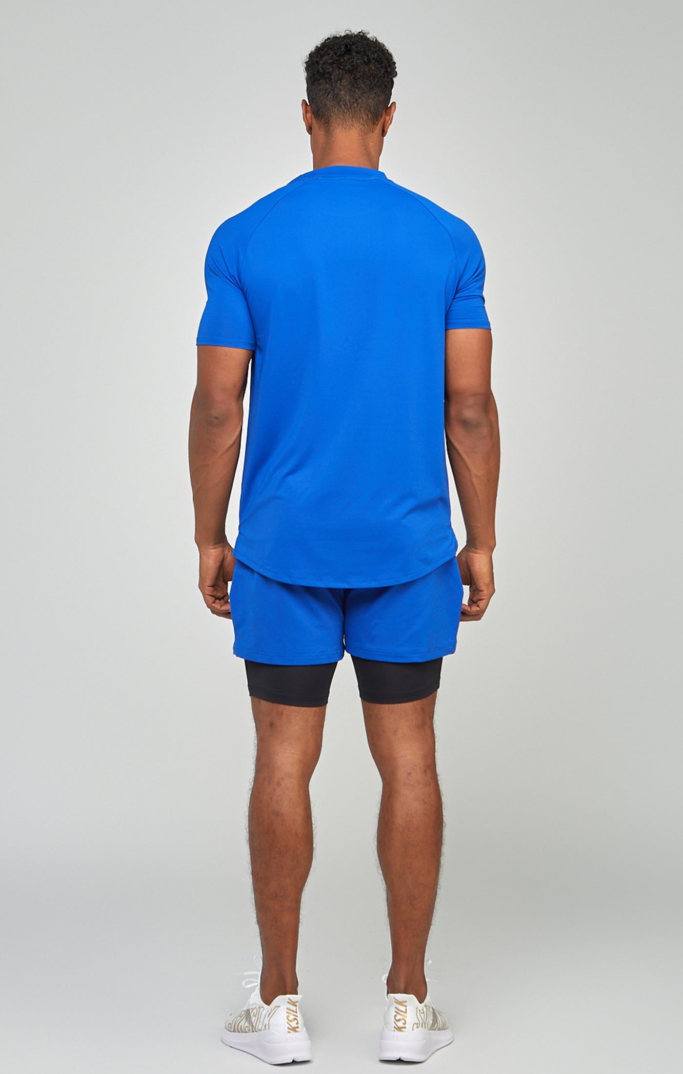 Blue Sports Dual Layer Short sold by Siksilk product image thumbnail 5