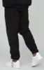 Ecru Polar Fleece Panelled Cuffed Jogger sold by Siksilk