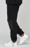 Ecru Polar Fleece Panelled Cuffed Jogger sold by Siksilk