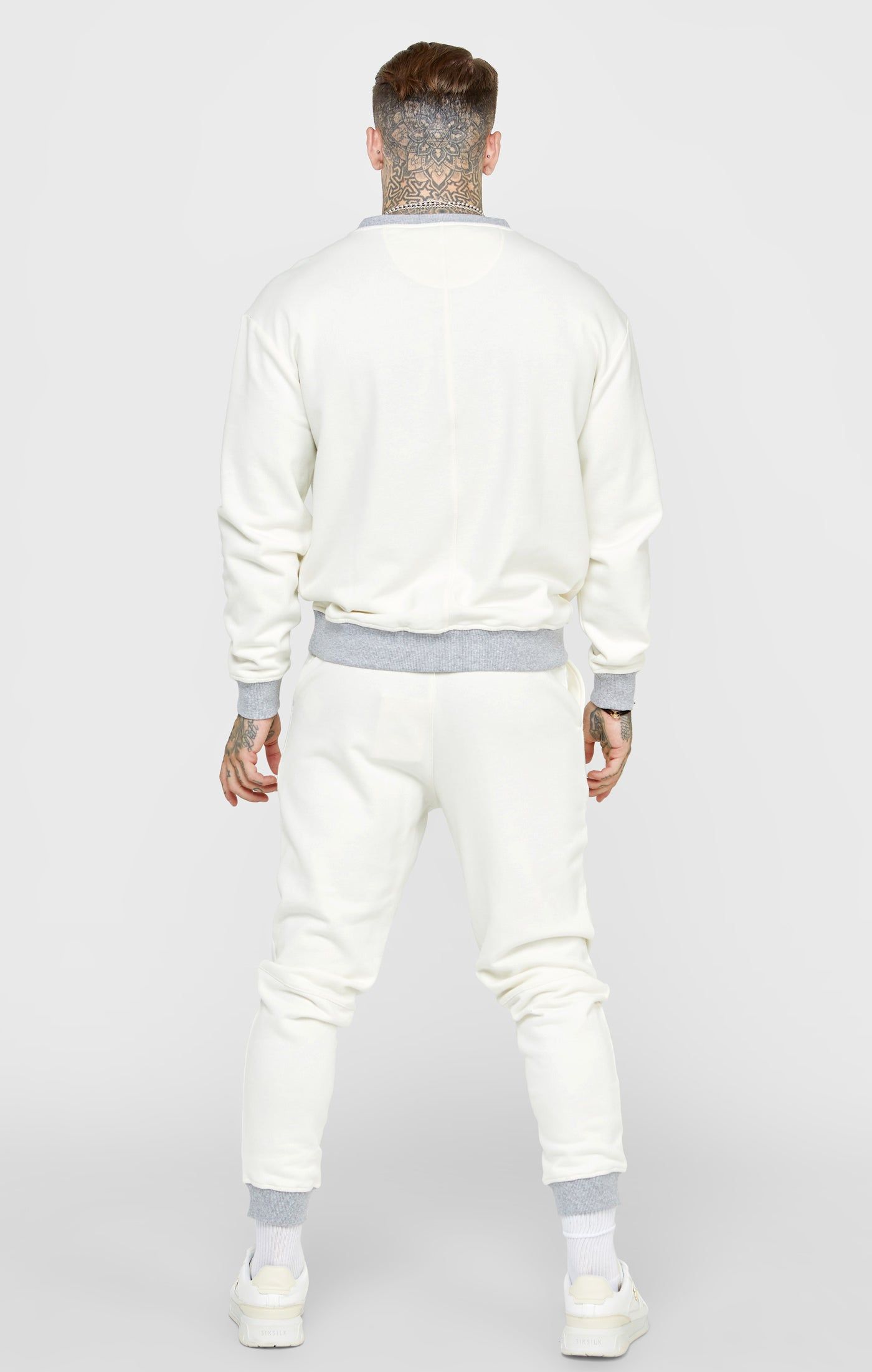 Ecru Contrast Oversized Sweater sold by Siksilk product image thumbnail 5