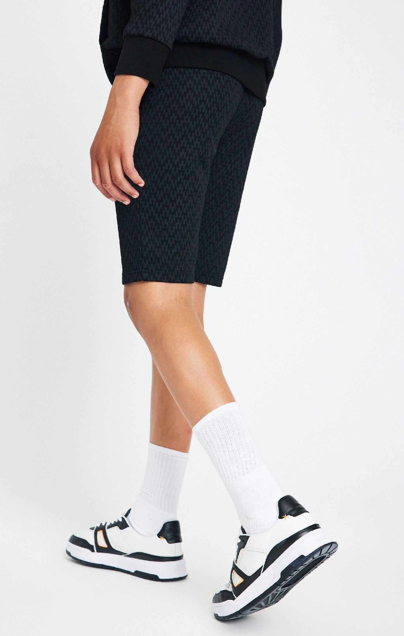 Boys Messi x SikSilk Black Print Short sold by Siksilk product image thumbnail 4