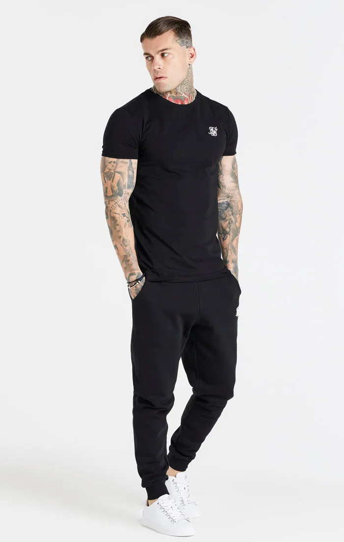 Black Essential Cuffed Jogger sold by Siksilk product image thumbnail 3