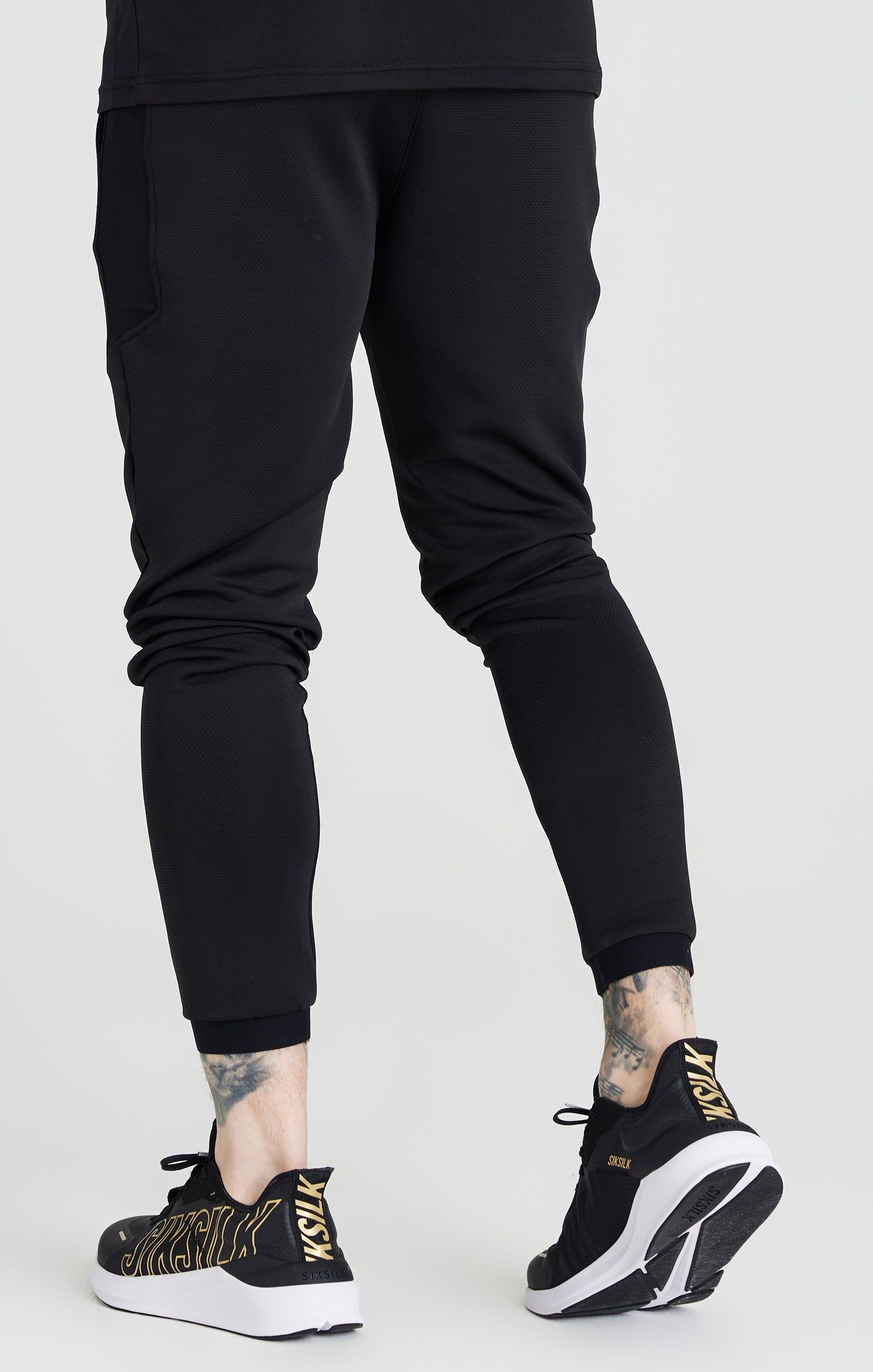 Black Retro Sports Scope Pant sold by Siksilk product image thumbnail 5