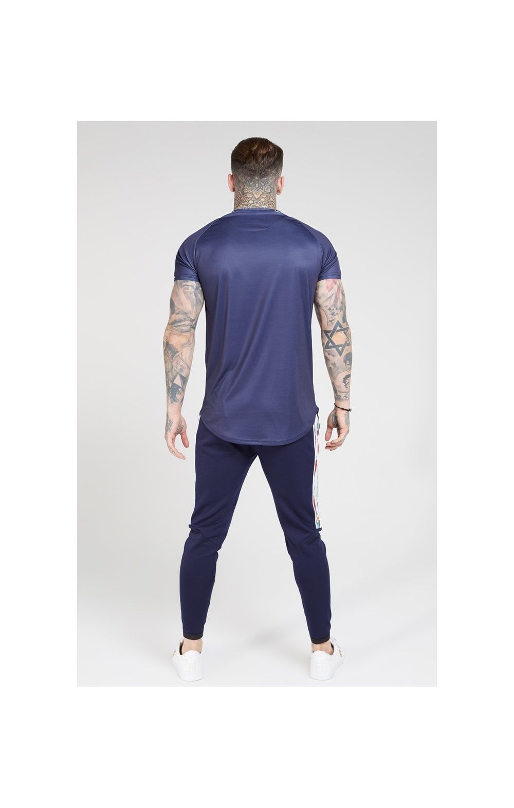 SikSilk Curved Hem Raglan Tee – Eclipse sold by Siksilk product image thumbnail 6