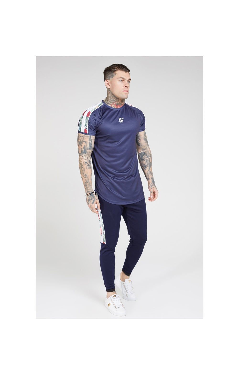 SikSilk Curved Hem Raglan Tee – Eclipse sold by Siksilk product image thumbnail 4