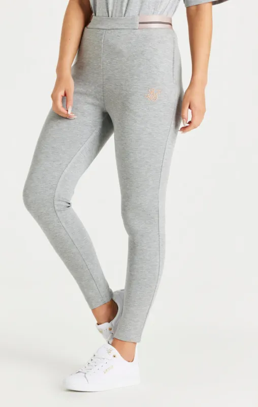 Grey Marl Track Pant sold by Siksilk
